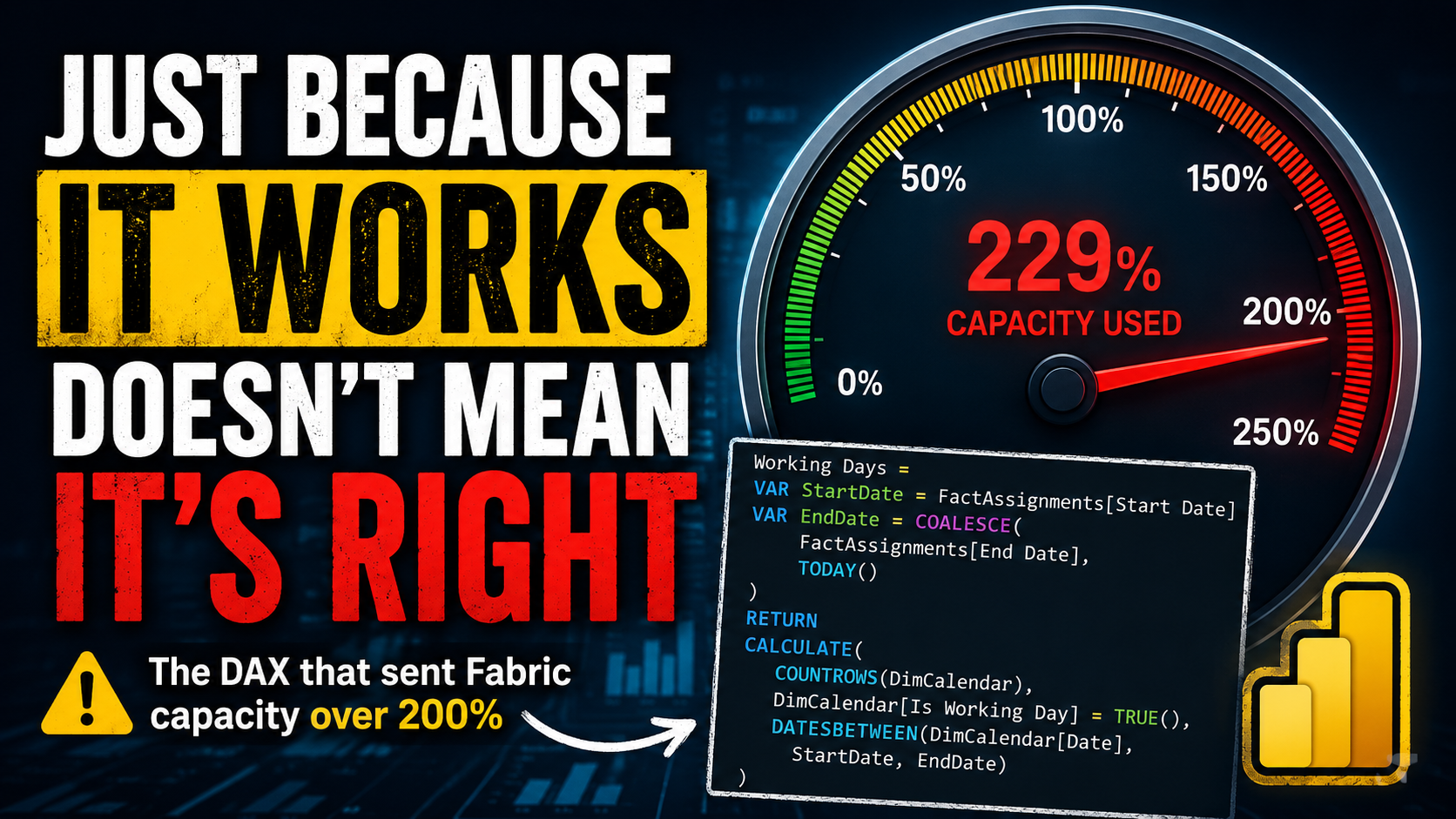 Just Because It Works Doesn't Mean It's Right